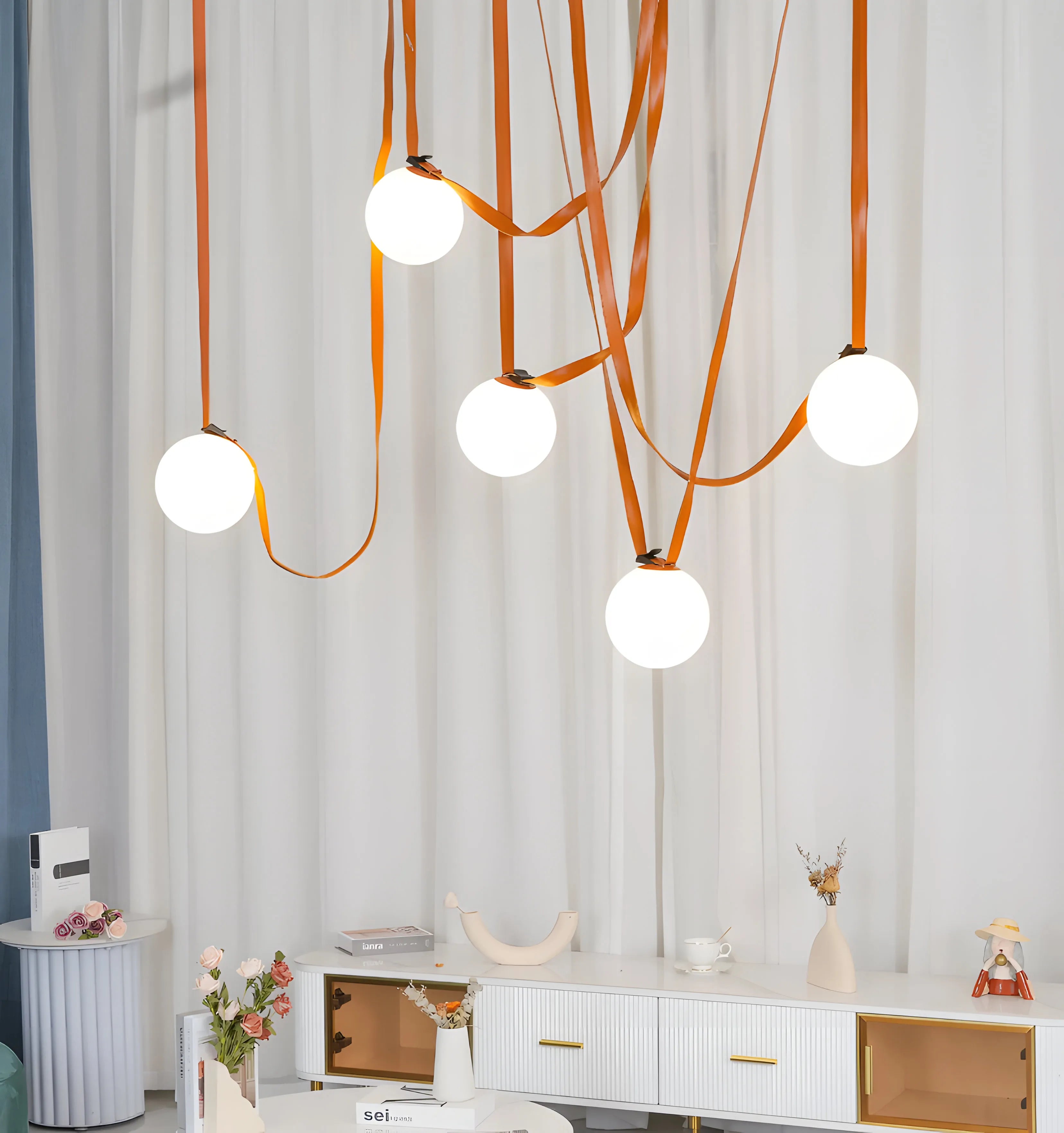 Multiple Belt Art Pendant Light - NexioPick