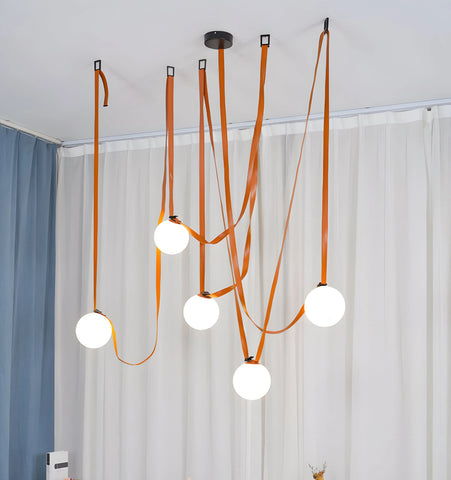 Multiple Belt Art Pendant Light - NexioPick