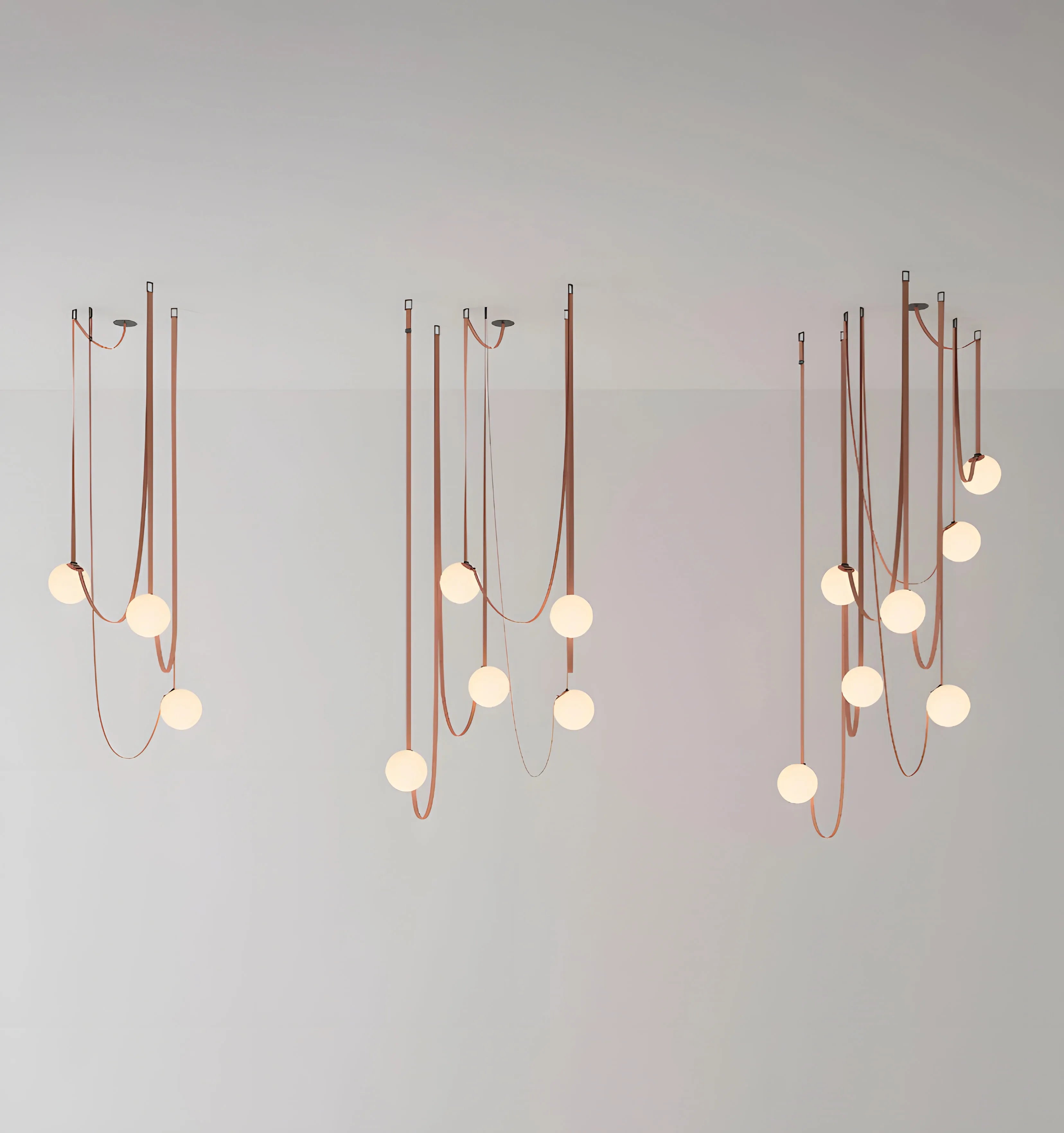 Multiple Belt Art Pendant Light - NexioPick