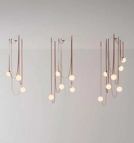 Multiple Belt Art Pendant Light - NexioPick