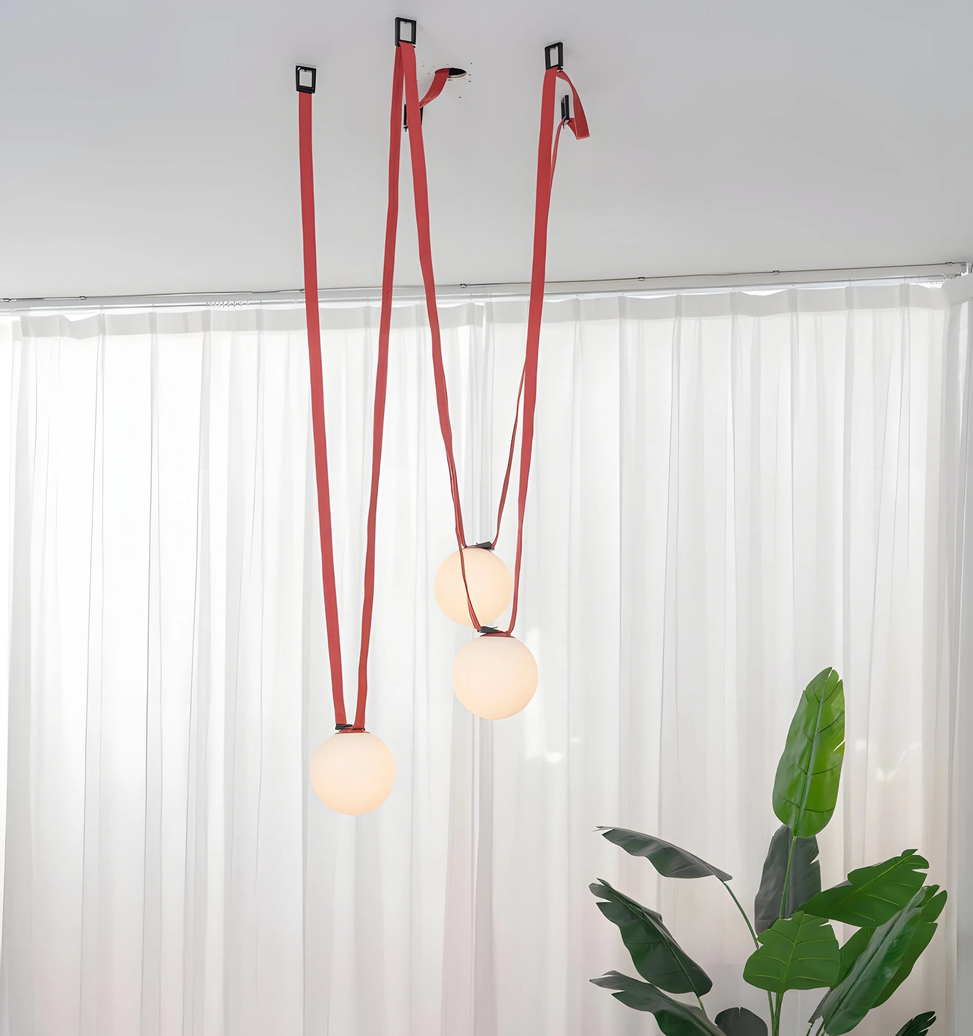 Multiple Belt Art Pendant Light - NexioPick