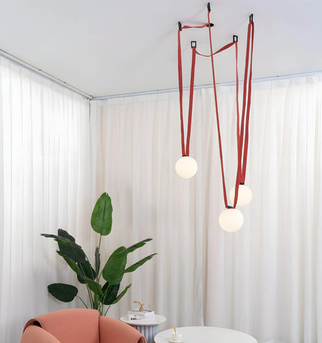 Multiple Belt Art Pendant Light - NexioPick