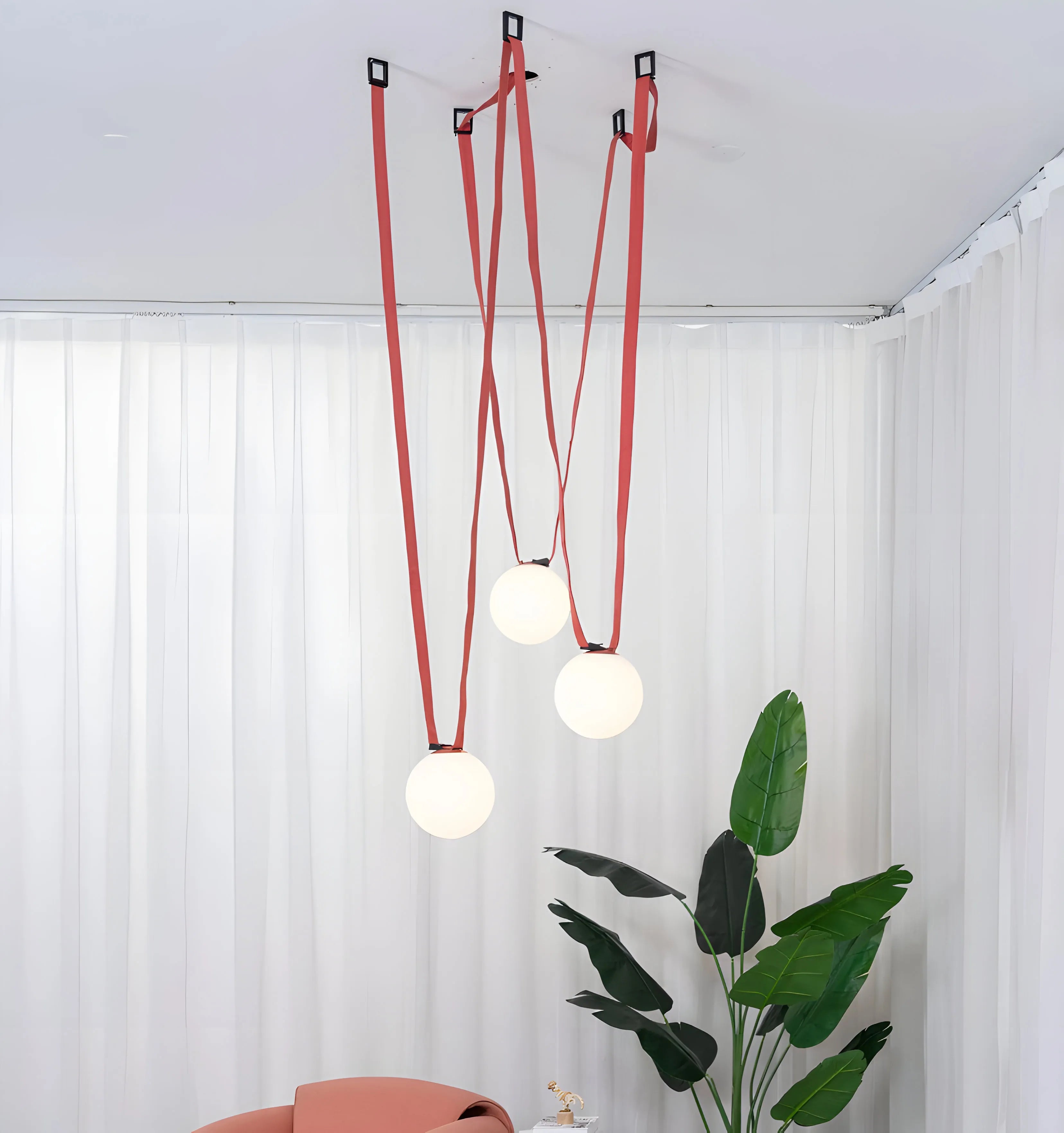 Multiple Belt Art Pendant Light - NexioPick