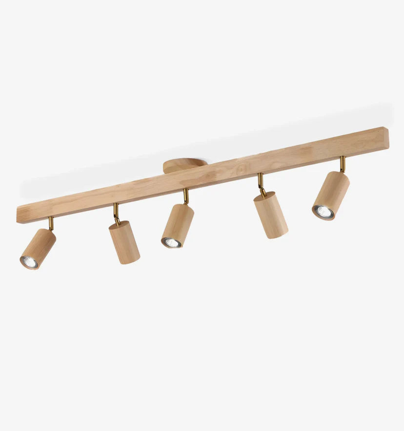 Natural Wood Beam Spotlight Light - NexioPick