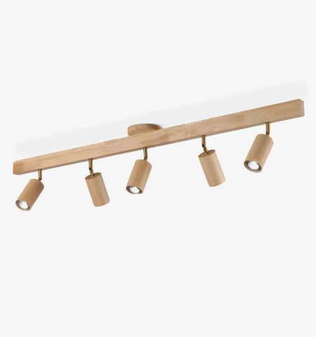 Natural Wood Beam Spotlight Light - NexioPick