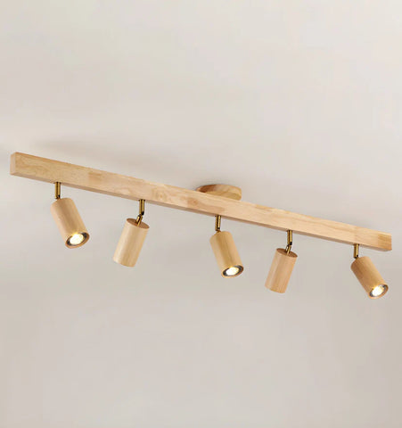 Natural Wood Beam Spotlight Light - NexioPick