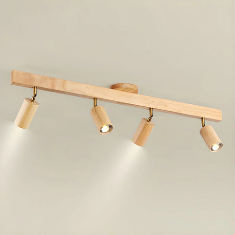 Natural Wood Beam Spotlight Light - NexioPick