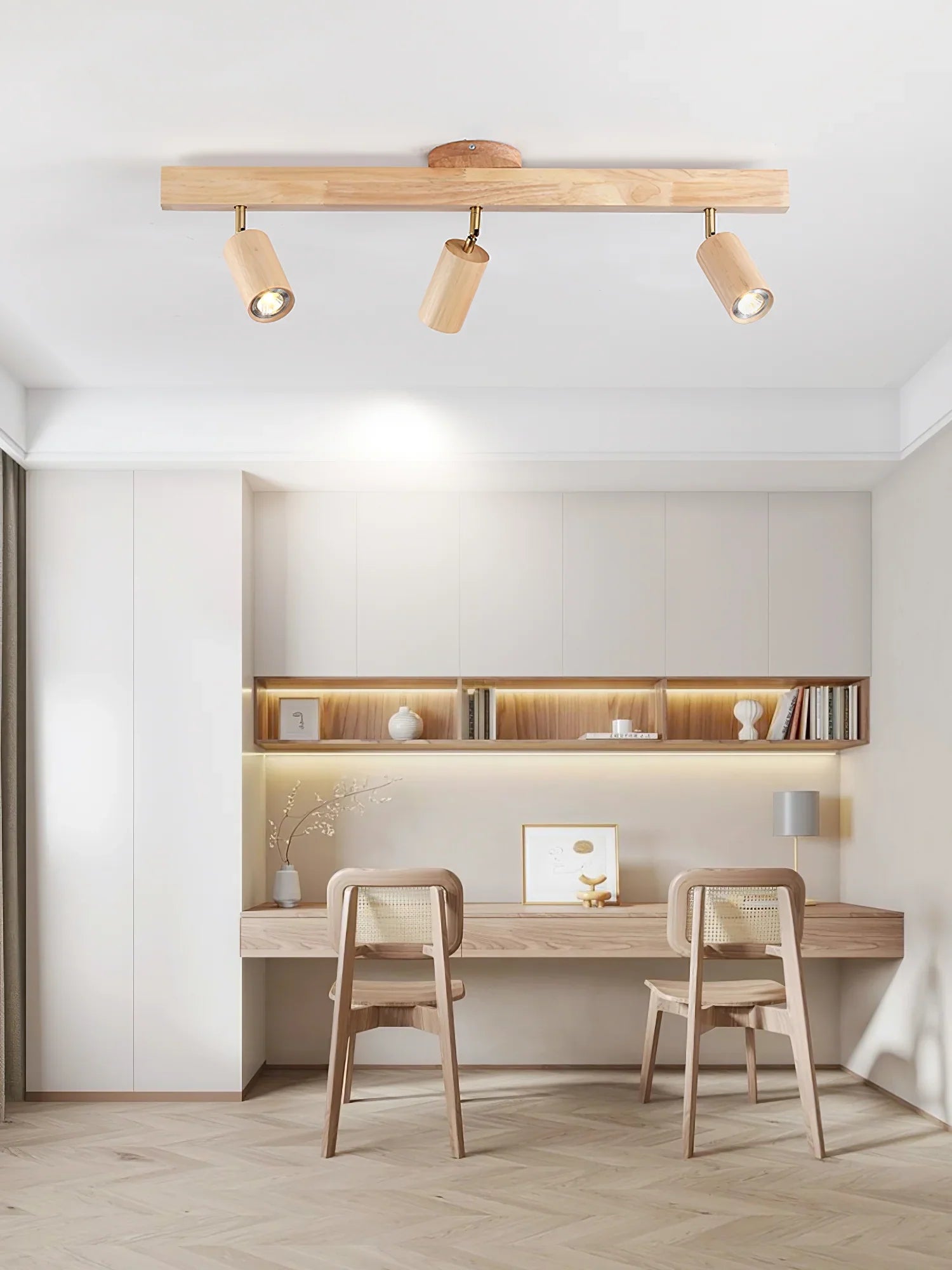 Natural Wood Beam Spotlight Light - NexioPick