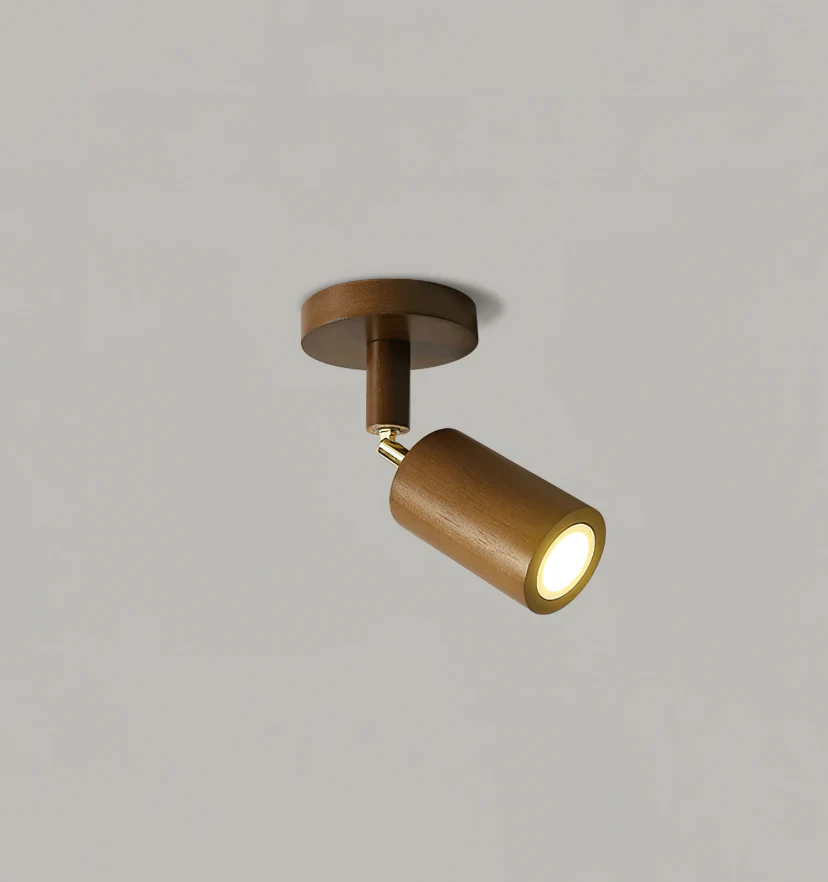 Natural Wood Beam Spotlight Light - NexioPick