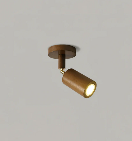 Natural Wood Beam Spotlight Light - NexioPick