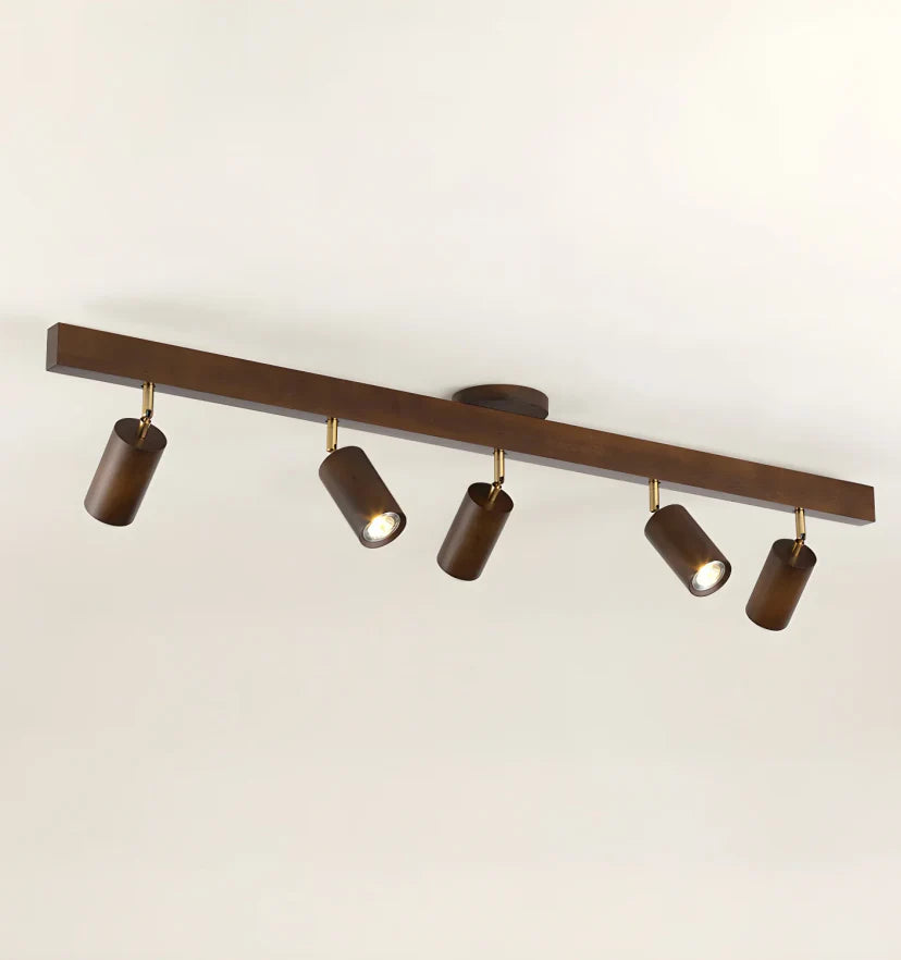 Natural Wood Beam Spotlight Light - NexioPick