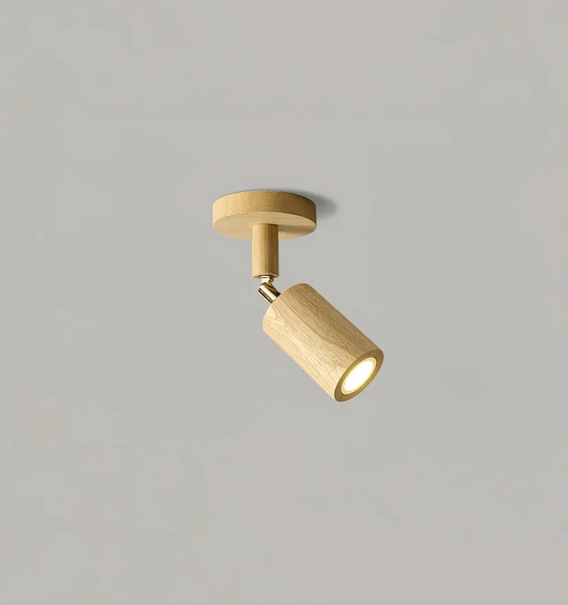 Natural Wood Beam Spotlight Light - NexioPick