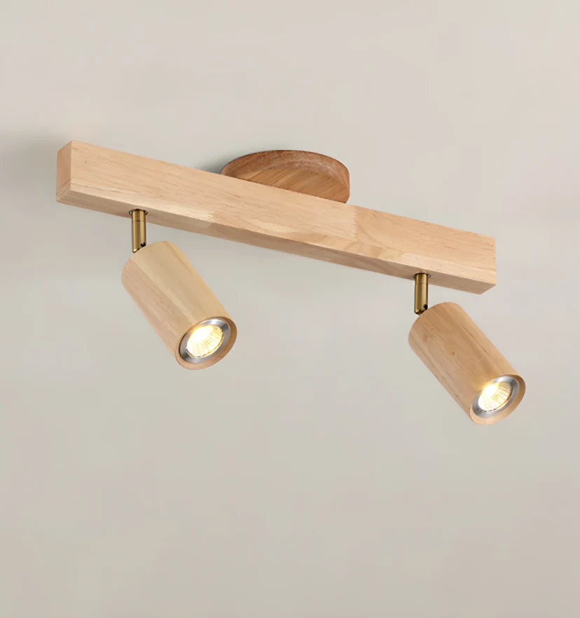 Natural Wood Beam Spotlight Light - NexioPick