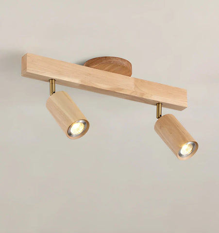 Natural Wood Beam Spotlight Light - NexioPick