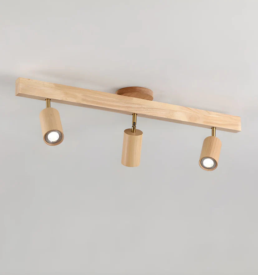 Natural Wood Beam Spotlight Light - NexioPick