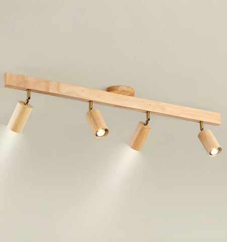 Natural Wood Beam Spotlight Light - NexioPick