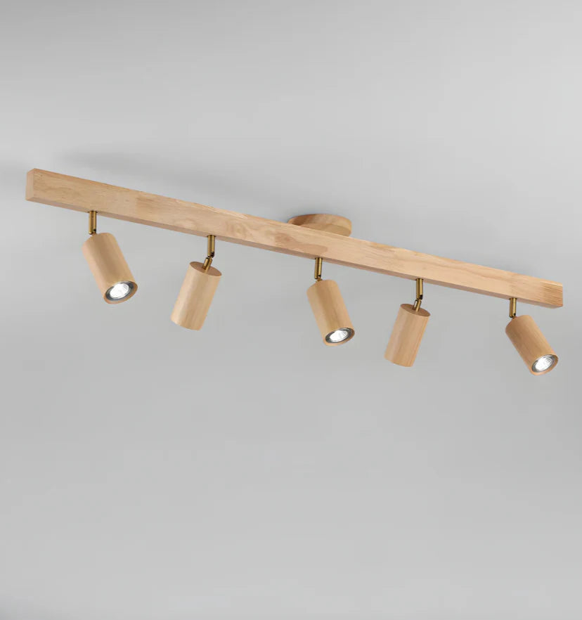 Natural Wood Beam Spotlight Light - NexioPick