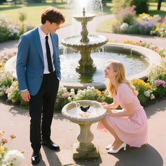 Pure Copper Bird Bath Cleaner Disk – All-Natural Water Purification for Outdoor Birdbaths