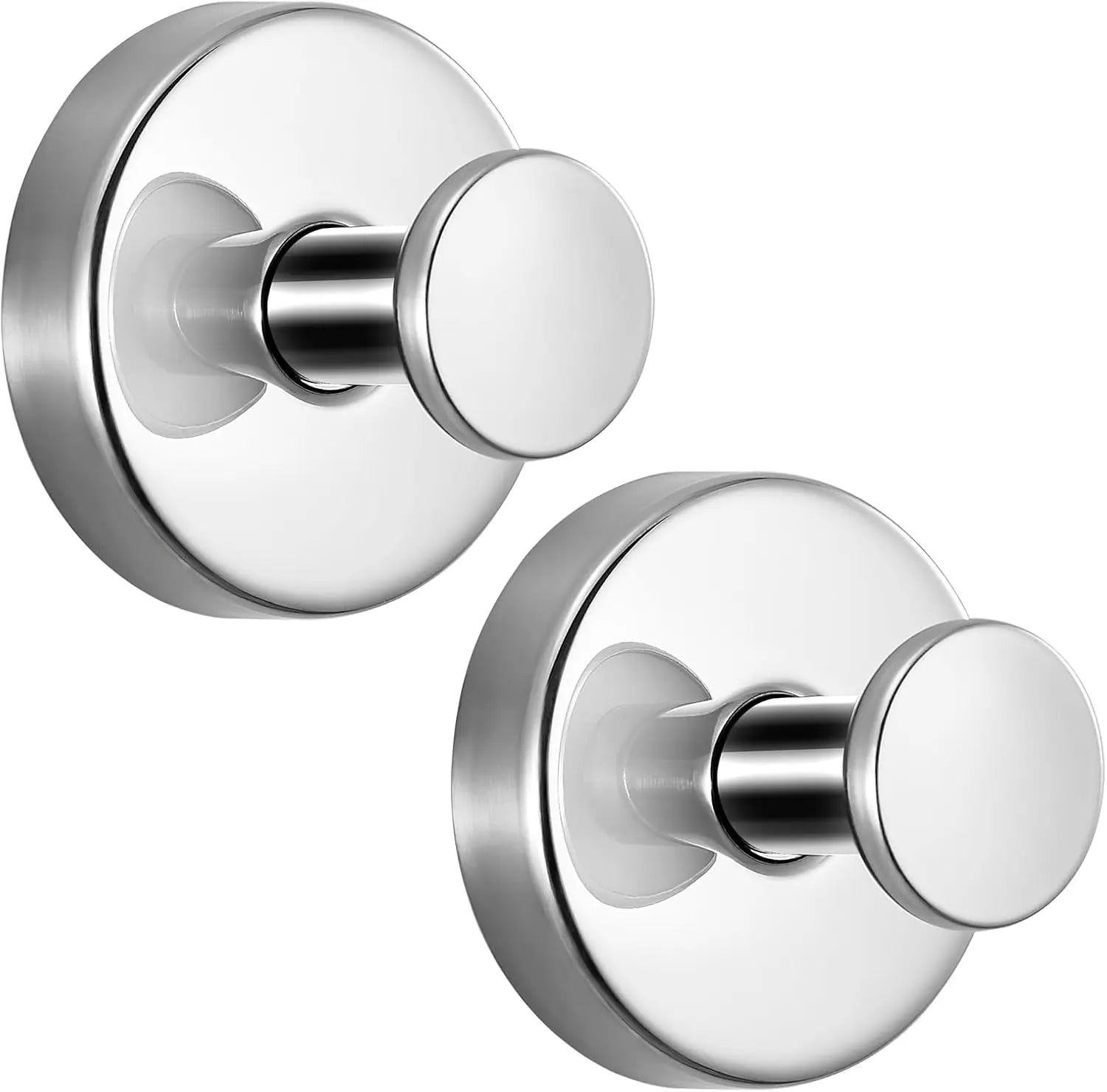 No-Drill Suction Cup Hooks – Brushed Gold Shower & Wall Hooks for Towels, Robes & Loofahs, Halloween Christmas Decorations