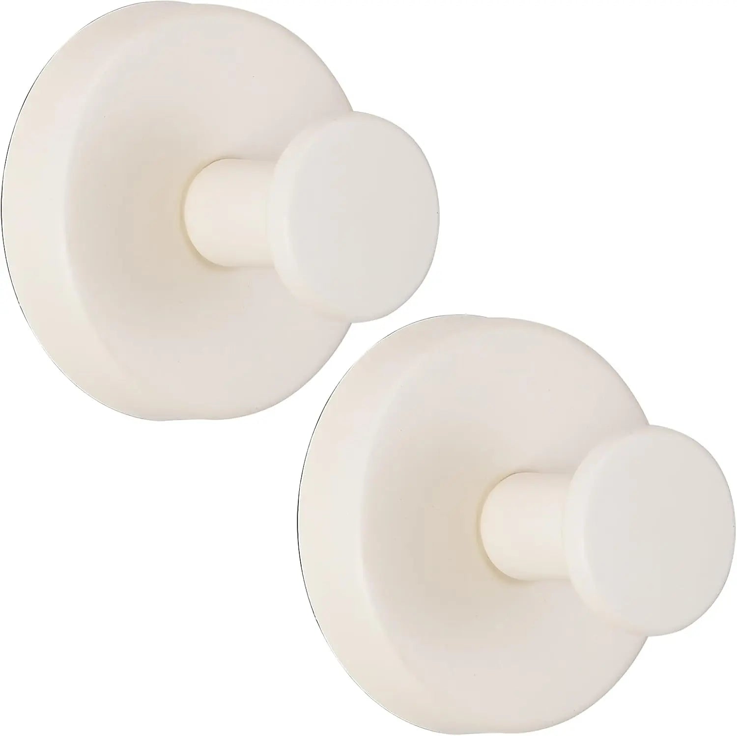 No-Drill Suction Cup Hooks – Brushed Gold Shower & Wall Hooks for Towels, Robes & Loofahs, Halloween Christmas Decorations