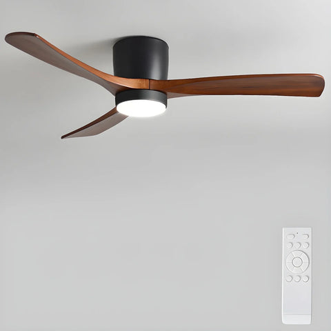 Nordic Wooden 42"/48"/52" Ceiling Fan Light - NexioPick