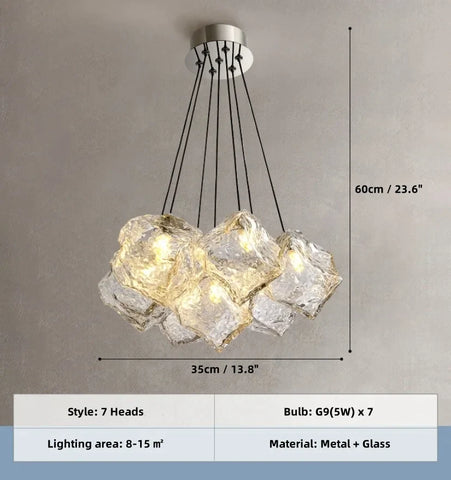 Nordic Ice Cube Chandelier - NexioPick
