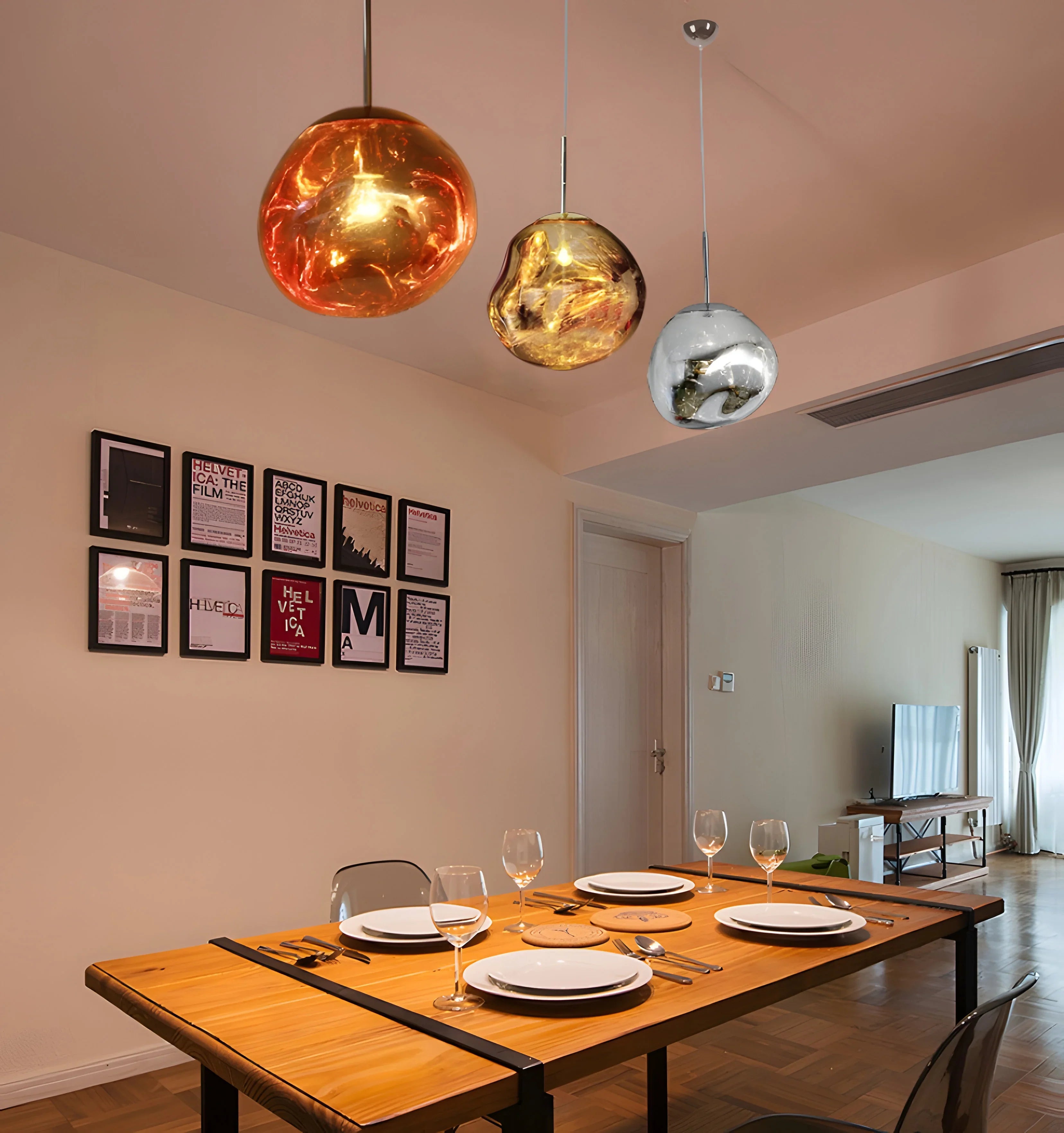 Lava Glass Pendant Light - NexioPick