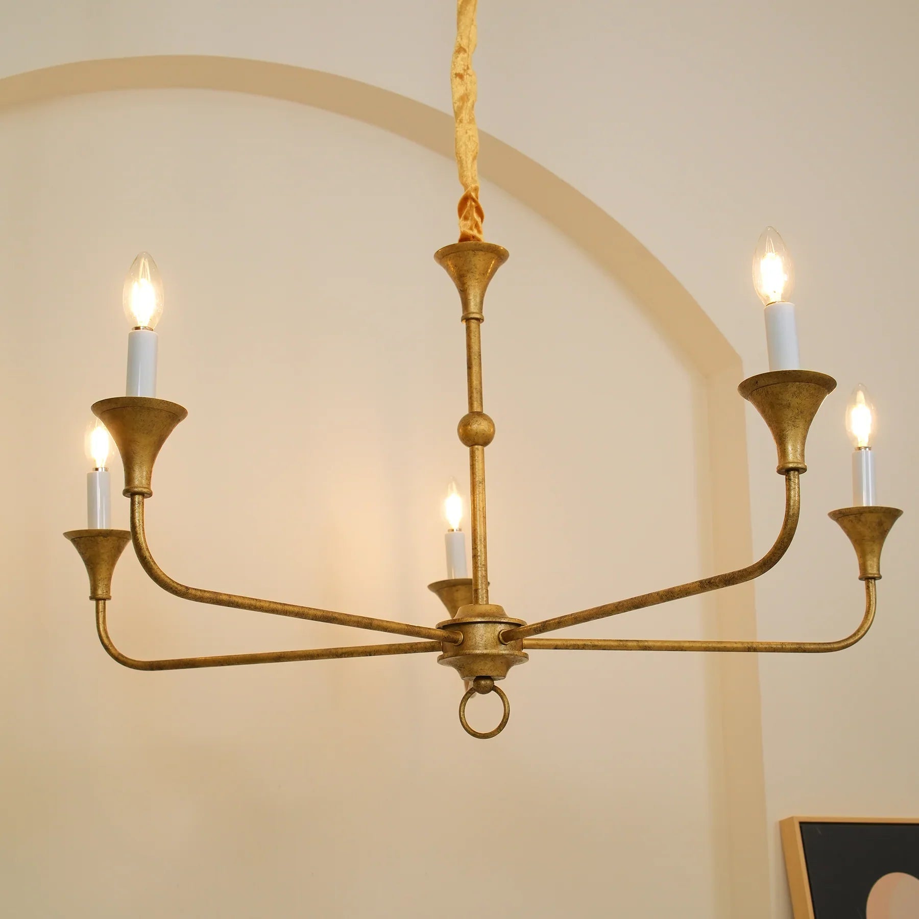 Elara Candle Chandelier - NexioPick