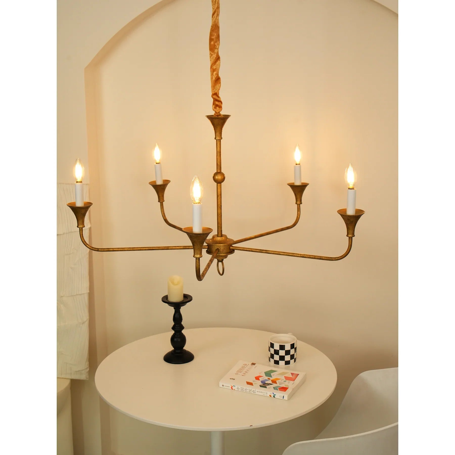 Elara Candle Chandelier - NexioPick
