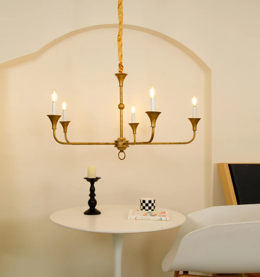 Elara Candle Chandelier - NexioPick