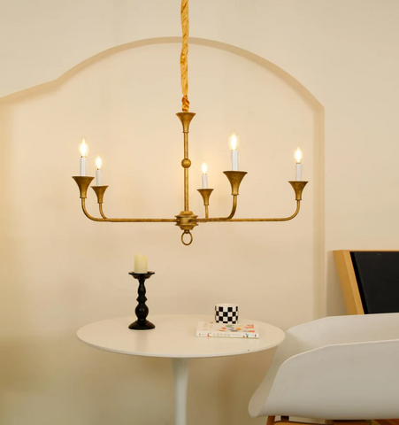 Elara Candle Chandelier - NexioPick