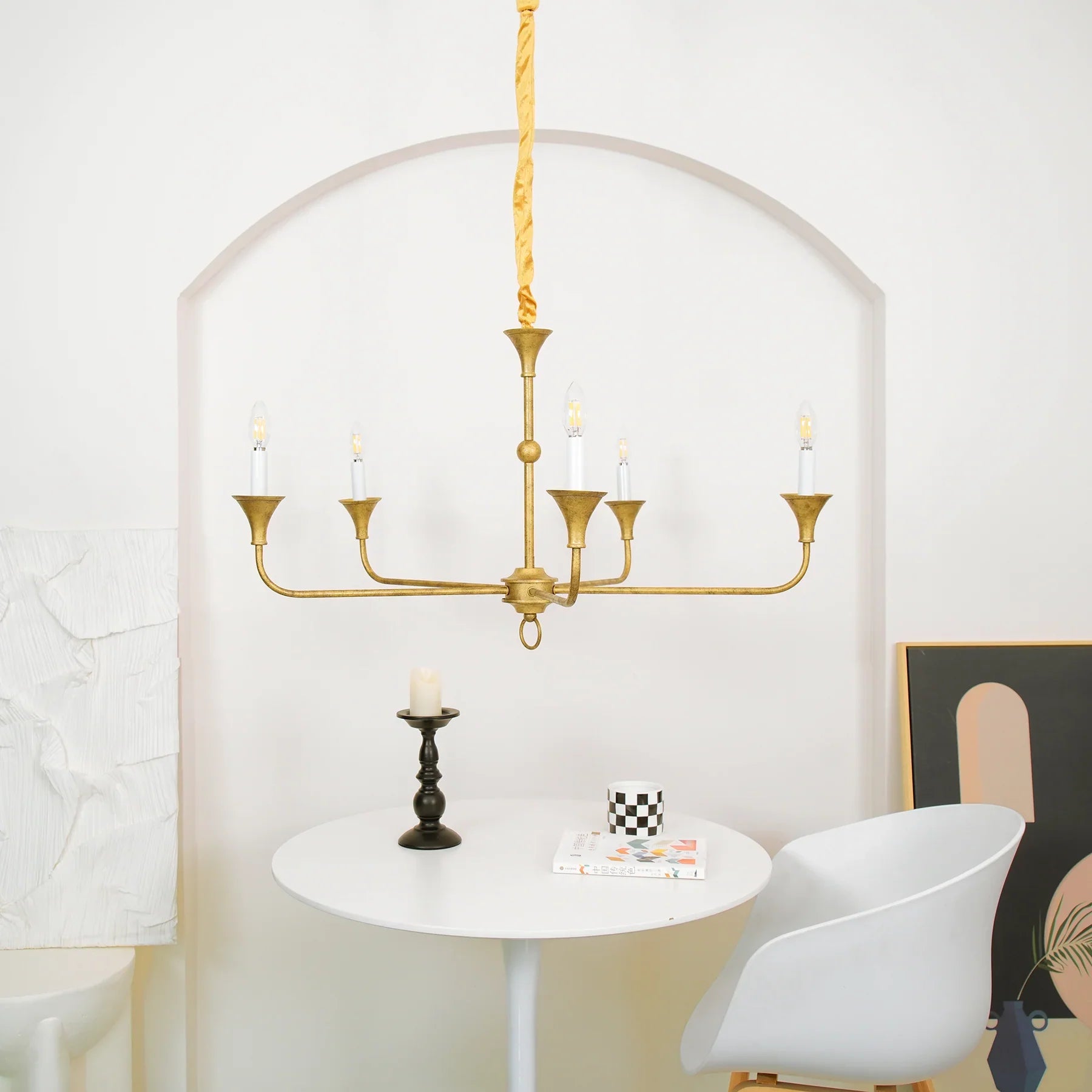 Elara Candle Chandelier - NexioPick