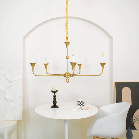 Elara Candle Chandelier - NexioPick