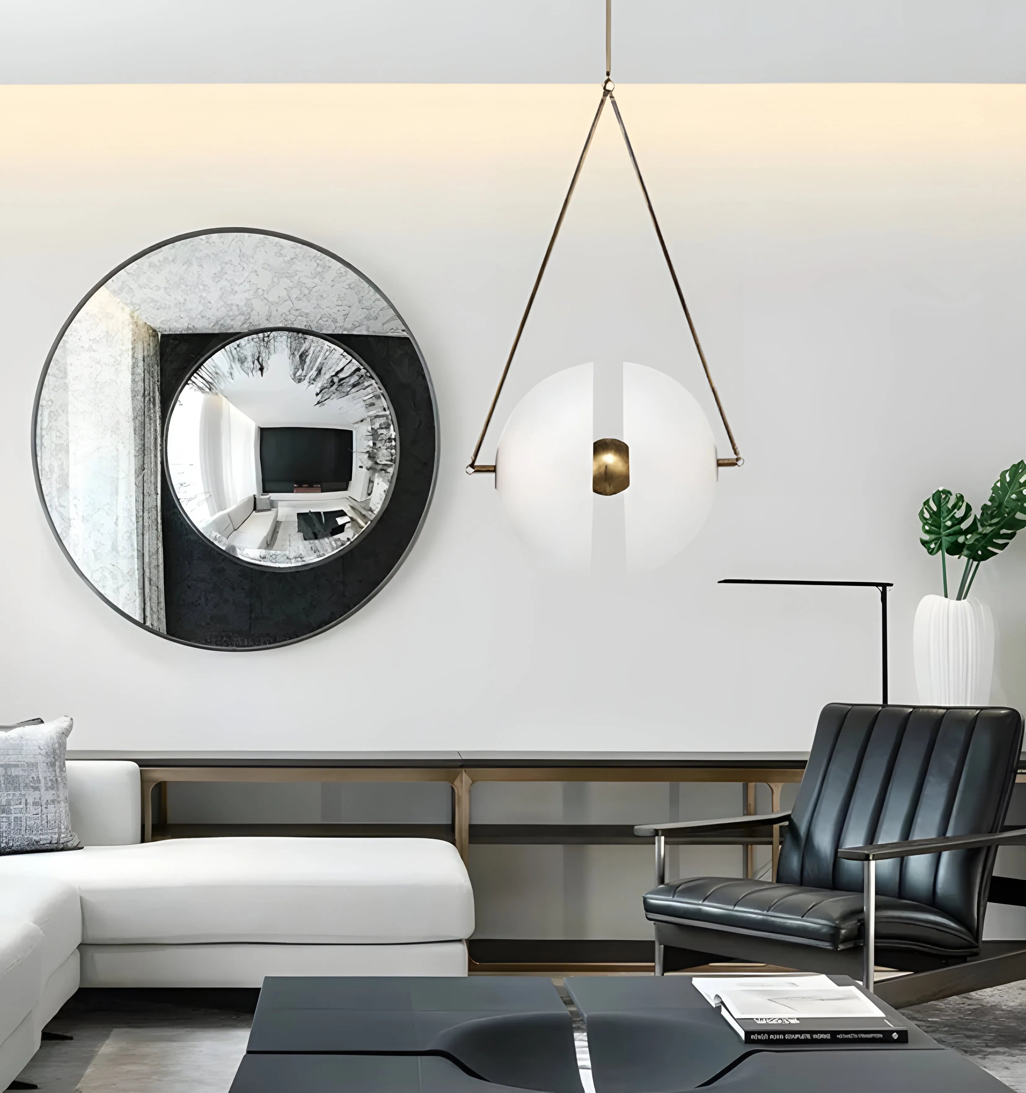 Oyster Glass Pendant Lamp - NexioPick