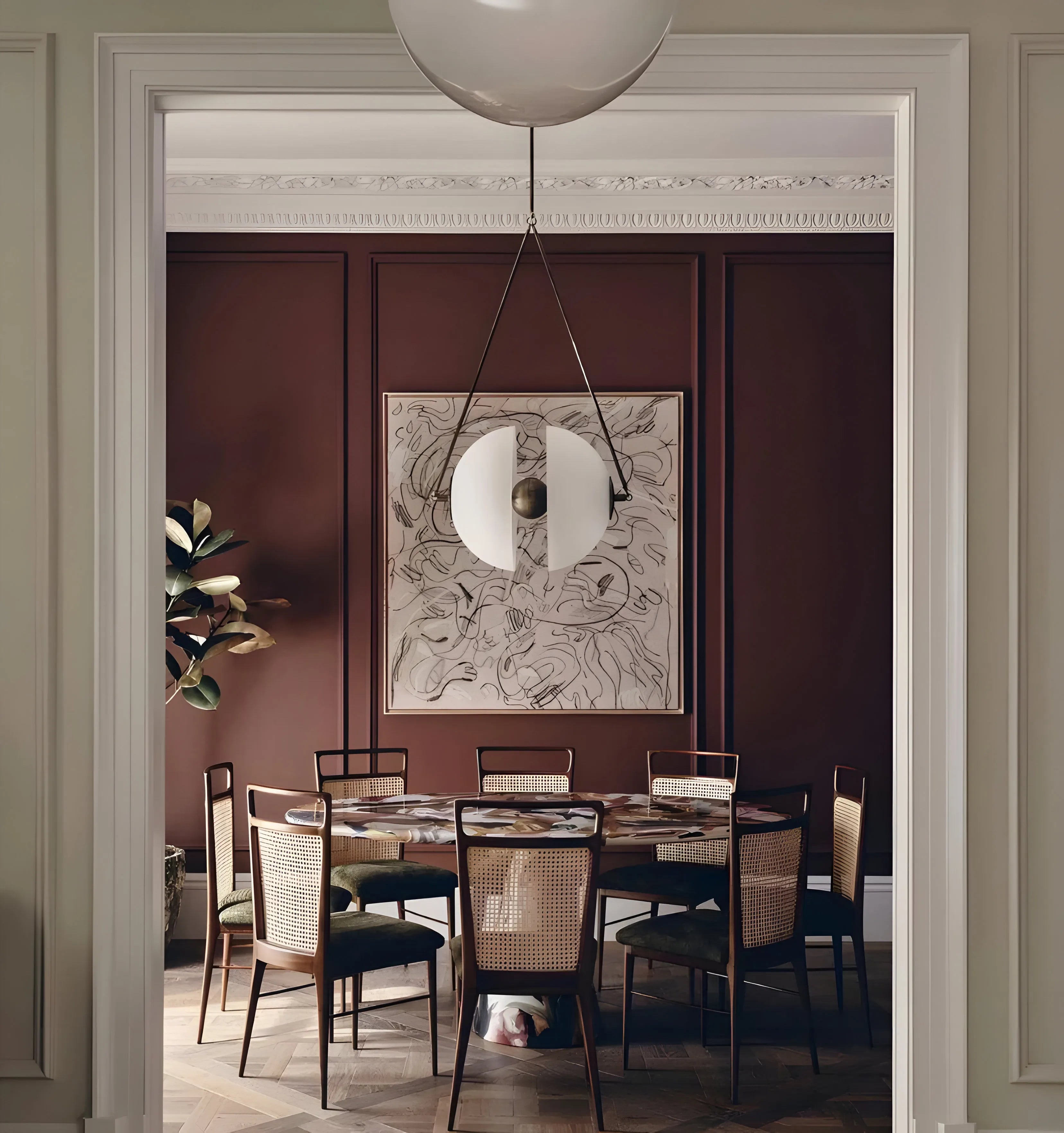 Oyster Glass Pendant Lamp - NexioPick