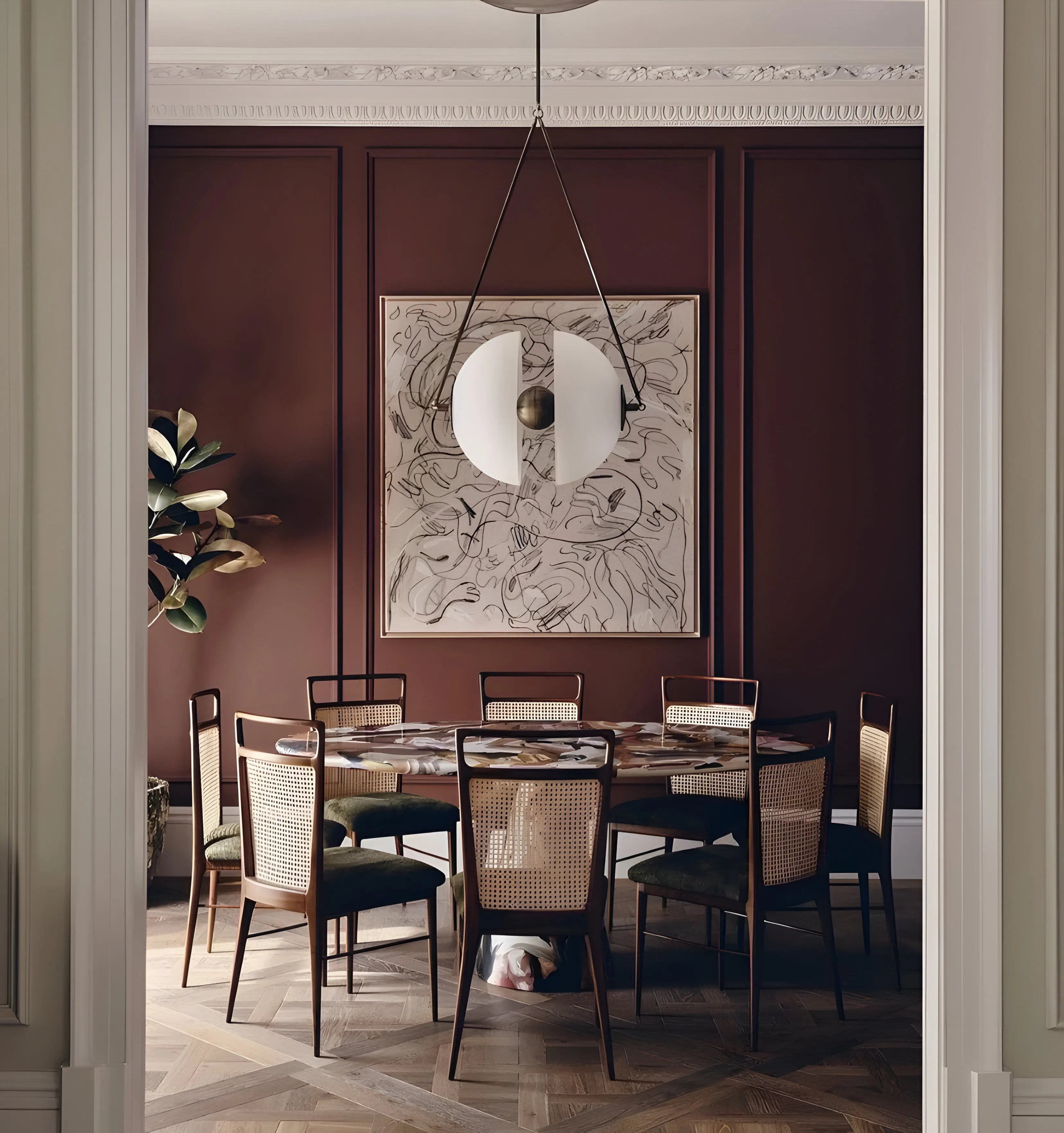 Oyster Glass Pendant Lamp - NexioPick