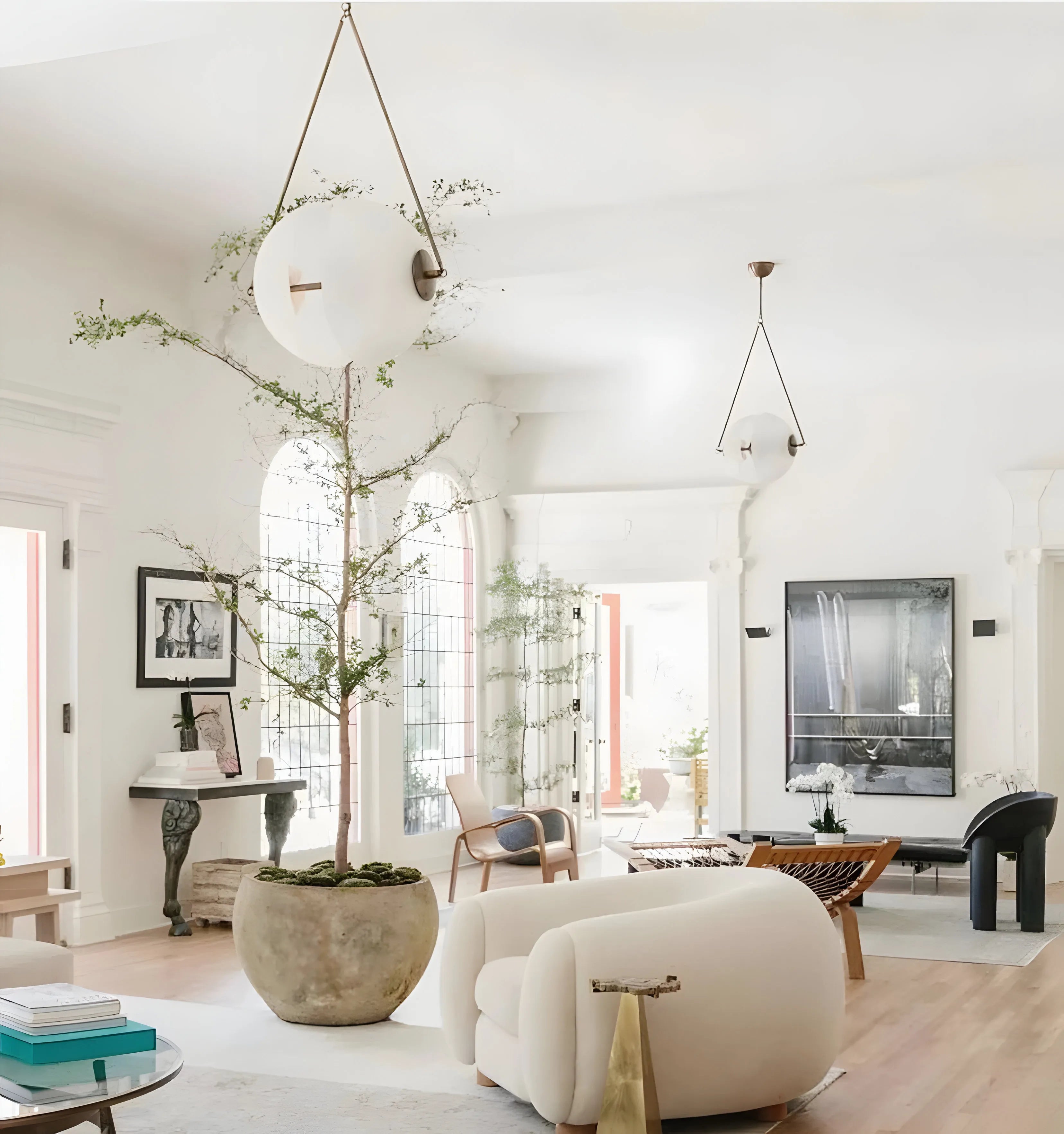 Oyster Glass Pendant Lamp - NexioPick