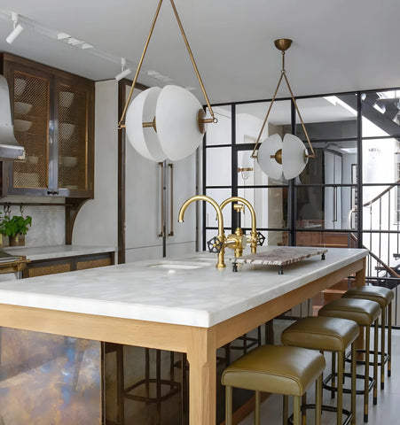 Oyster Glass Pendant Lamp - NexioPick