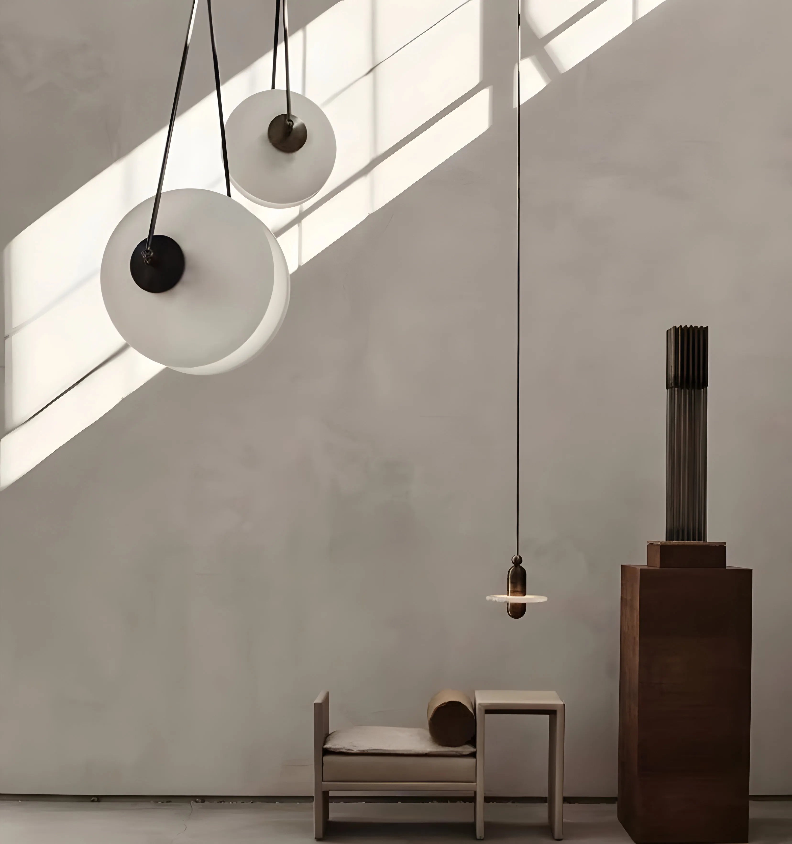 Oyster Glass Pendant Lamp - NexioPick