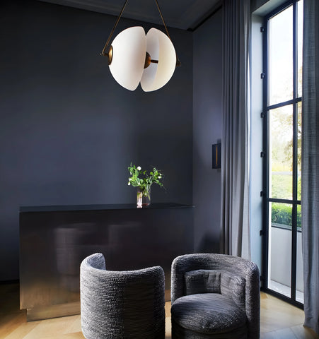 Oyster Glass Pendant Lamp - NexioPick