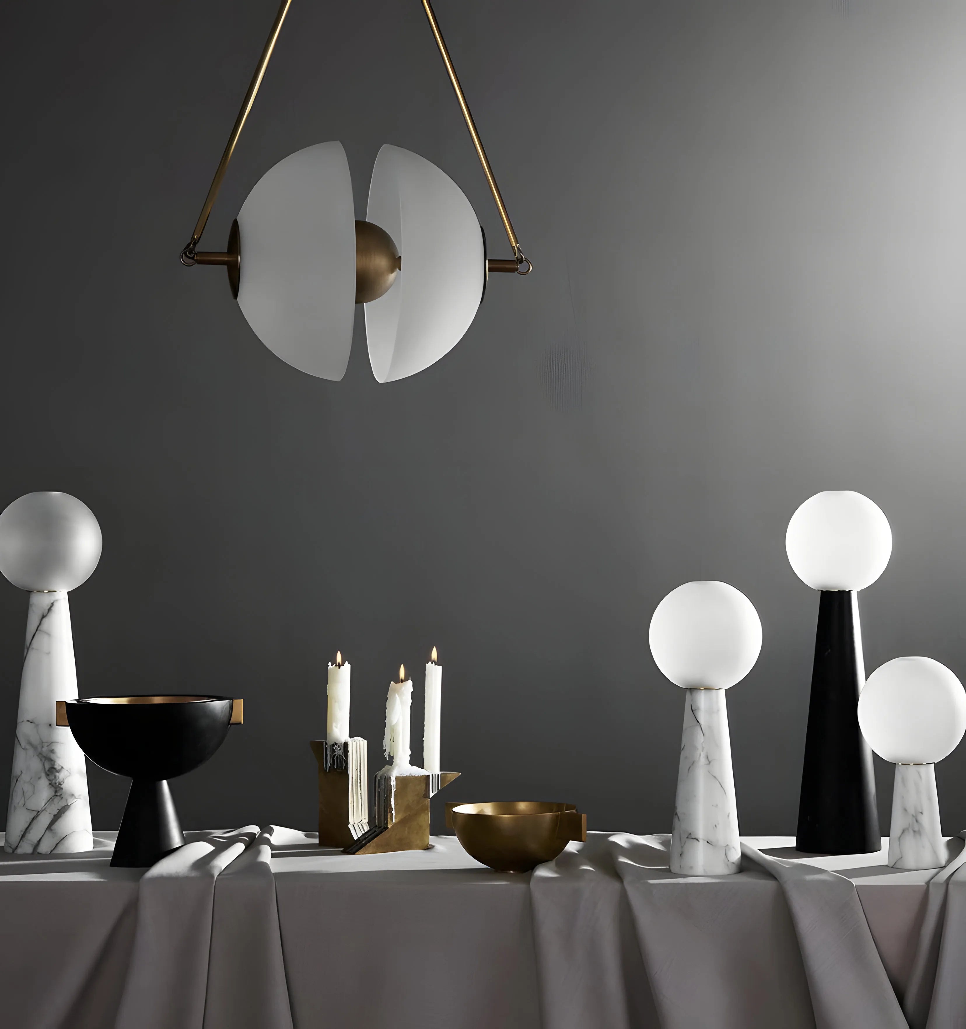 Oyster Glass Pendant Lamp - NexioPick