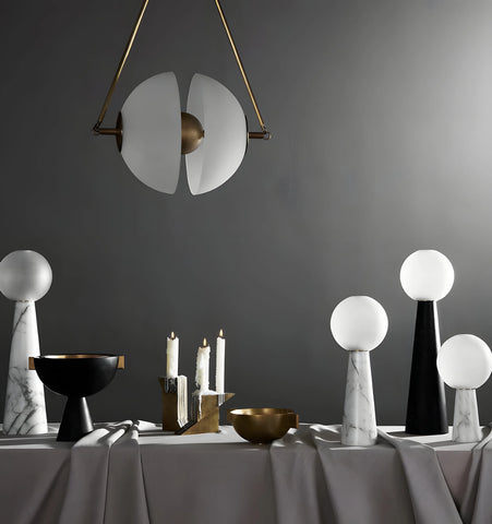 Oyster Glass Pendant Lamp - NexioPick