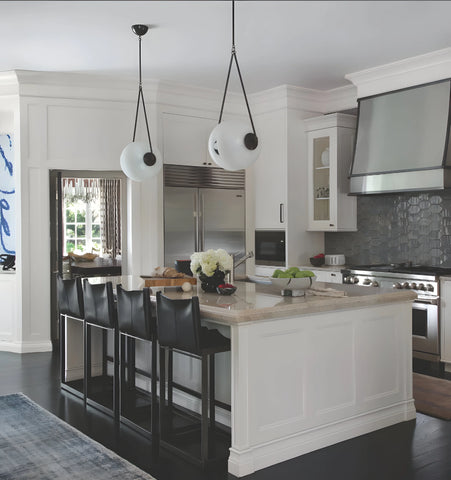 Oyster Glass Pendant Lamp - NexioPick