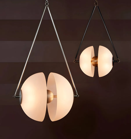 Oyster Glass Pendant Lamp - NexioPick