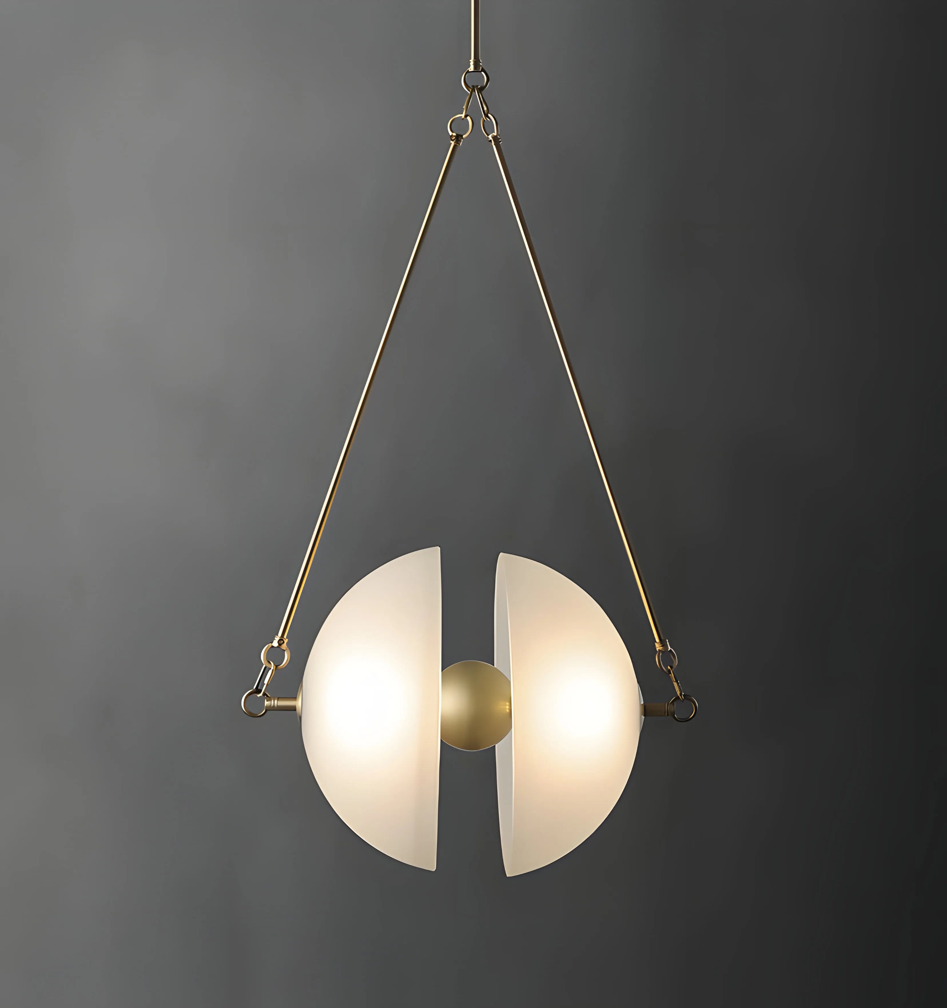 Oyster Glass Pendant Lamp - NexioPick