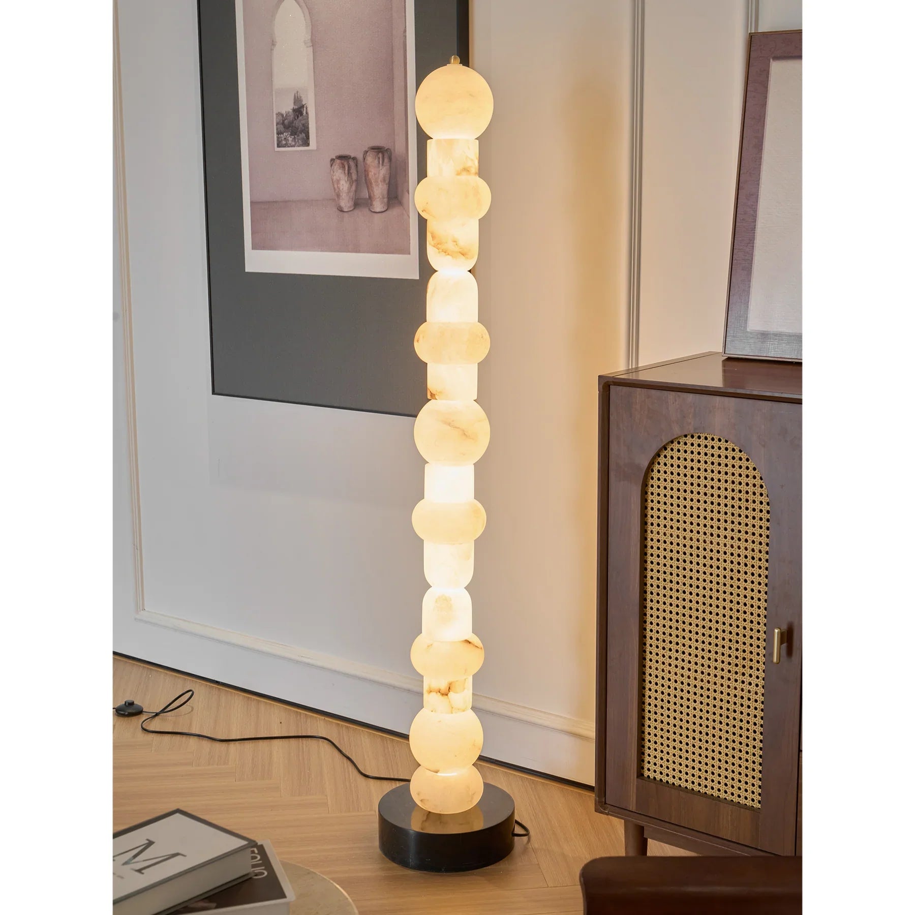 Spanish Alabaster Floor Lamp - NexioPick