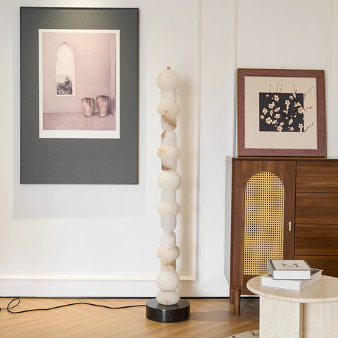 Spanish Alabaster Floor Lamp - NexioPick