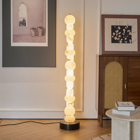 Spanish Alabaster Floor Lamp - NexioPick