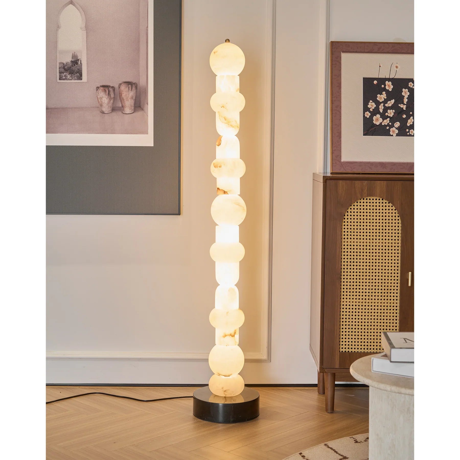 Spanish Alabaster Floor Lamp - NexioPick
