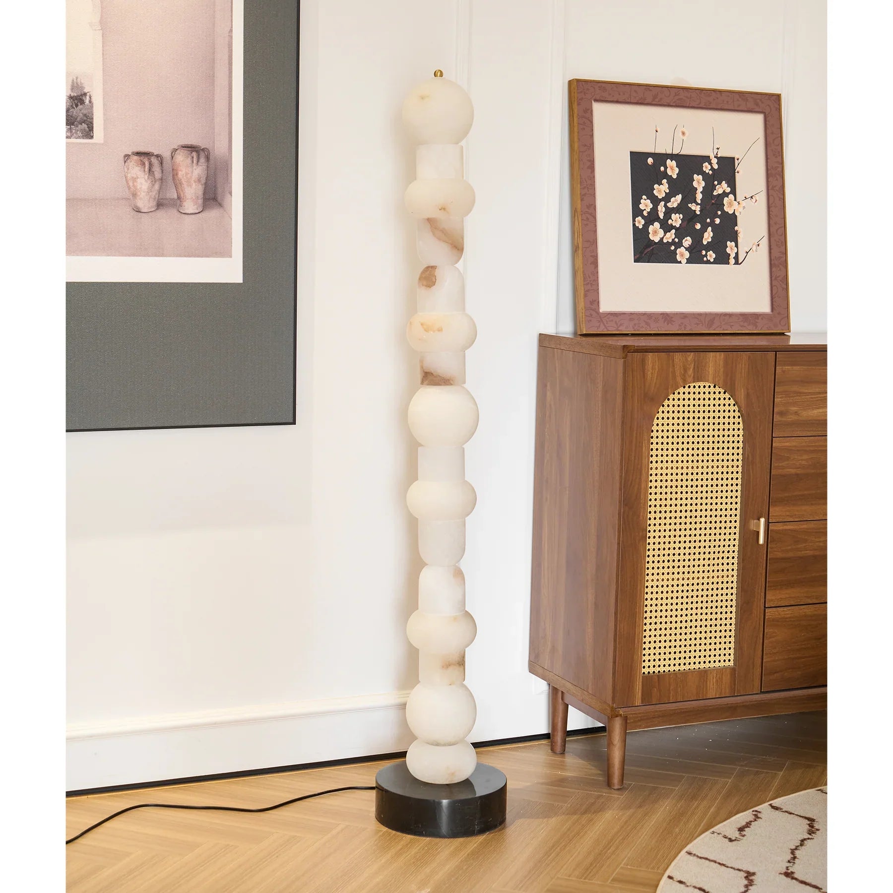 Spanish Alabaster Floor Lamp - NexioPick